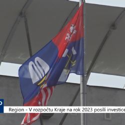 Region: V rozpočtu kraje na rok 2023 posílí investice (TV Západ)