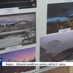 Region: Výtvarná soutěž pro seniory začíná 2. ledna (TV Západ)