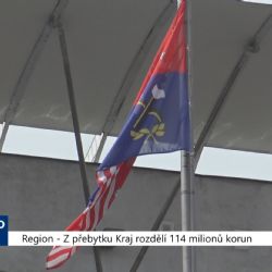 Region: Z přebytku Kraj rozdělí 114 milionů korun (TV Západ)