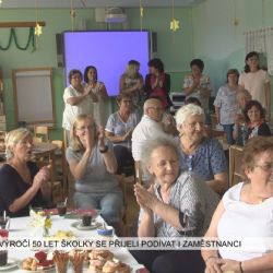 Rotava: Na 50. výročí školky se přijeli podívat její zaměstnanci (TV Západ)