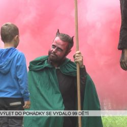 Rotava: Na Výlet do pohádky se vydalo 99 dětí (TV Západ)
