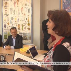 Rotava: Základní škola oslavila 50 let, vydala Almanach a pozvala hosty (TV Západ)