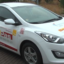 S propagací Senior Pasů pomůže speciálně polepený automobil