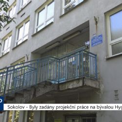 Sokolov: Byly zadány projekční práce na bývalou Hygienu (TV Západ)