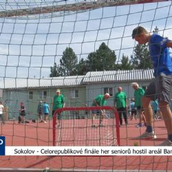 Sokolov: Celorepublikové finále her seniorů hostil areál Baníku (TV Západ)