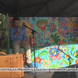 Sokolov: Centrálka představila desítky barevných laviček (TV Západ)