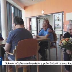 Sokolov: Čtyřka má dvojnásobný počet žádostí na svou kapacitu (TV Západ)