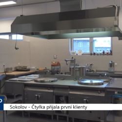 Sokolov: Čtyřka přijala první klienty (TV Západ)