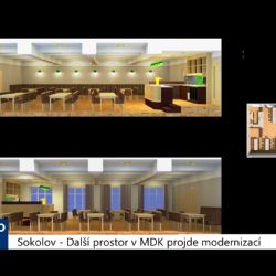 Sokolov: Další prostor v MDK projde modernizací (TV Západ)