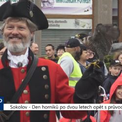 Sokolov: Den horníků po dvou letech opět s průvodem (TV Západ)
