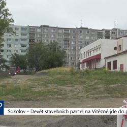 Sokolov: Devět stavebních parcel na Vítězné jde do prodeje (TV Západ)
