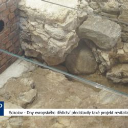 Sokolov: Dny evropského dědictví představily také projekt revitalizace zámku (TV Západ)