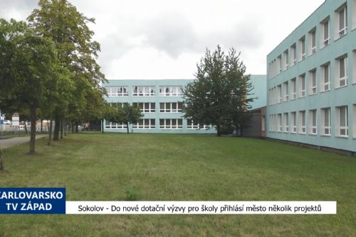 obrázek:Sokolov: Do nové dotační výzvy pro školy přihlásí město několik projektů (TV Západ)