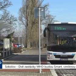 Sokolov: Dvě zastávky MHD budou smart, vzniknou i zálivy (TV Západ)