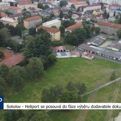 Sokolov: Heliport se posouvá do fáze výběru dodavatele dokumentace (TV Západ)