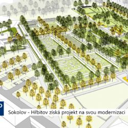 Sokolov: Hřbitov získá projekt na svou modernizaci (TV Západ)