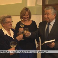Sokolov: Jan Rund představil knihu Temný Sokolov (TV Západ)