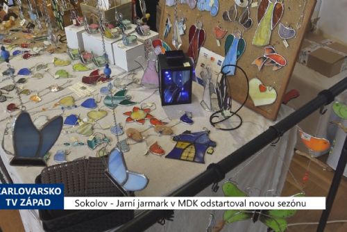 Foto: Sokolov: Jarní jarmark v MDK odstartoval novou sezónu (TV Západ)