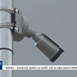 Sokolov: Kamerový systém se rozšíří, řeší se také zázemí Městské policie (TV Západ)