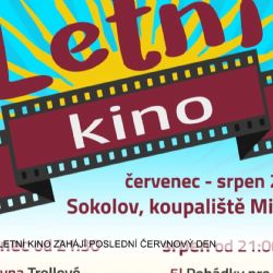 Sokolov: Letní kino zahájí poslední červnový den (TV Západ)