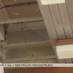 Sokolov: Malý sál v MDK projde rekonstrukcí (TV Západ)