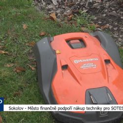 Sokolov: Město finančně podpoří nákup techniky pro SOTES (TV Západ)