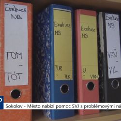 Sokolov: Město nabízí pomoc SVJ s problémovými nájemníky (TV Západ)