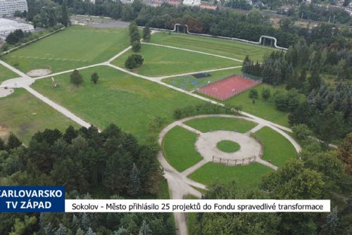 Foto: Sokolov: Město přihlásilo 25 projektů do Fondu spravedlivé transformace (TV Západ)