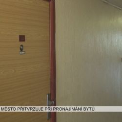 Sokolov: Město přitvrzuje při pronajímání bytů (TV Západ)
