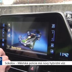 Sokolov: Městská policie má nový hybridní vůz (TV Západ)