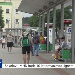 Sokolov: MHD bude 10 let provozovat společnost Ligneta (TV Západ)