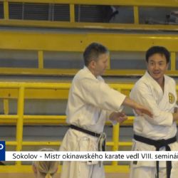 Sokolov: Mistr okinawského karate vedl VIII. seminář (TV Západ)