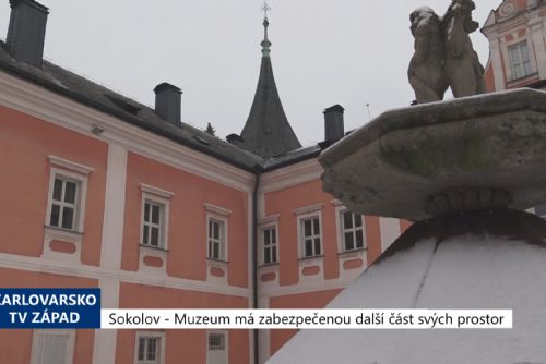 Foto: Sokolov: Muzeum má zabezpečenou další část svých prostor (TV Západ)