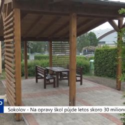 Sokolov: Na opravy škol půjde letos skoro 29 milionů (TV Západ)