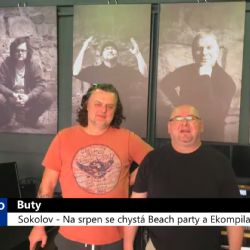 Sokolov: Na srpen se chystá Beach party a Ekompilace (TV Západ)