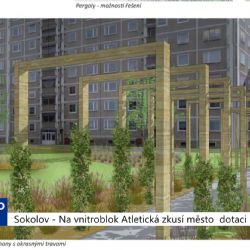 Sokolov: Na vnitroblok Atletická zkusí město dotaci (TV Západ)