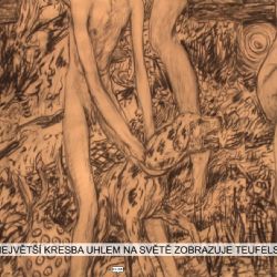 Sokolov: Největší kresba s uhlem na světě ukazuje prostopášné Teufelsee (TV Západ)
