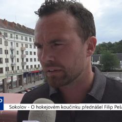 Sokolov: O hokejovém koučinku přednášel Filip Pešán (TV Západ)