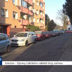 Sokolov: Opravy Lidického nábřeží brzy začnou (TV Západ)