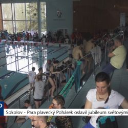 Sokolov: Para plavecký Pohárek oslavil jubileum světovými rekordy (TV Západ)