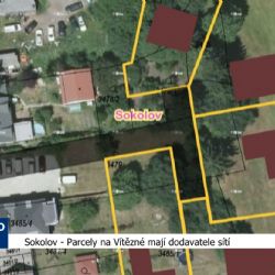 Sokolov: Parcely na Vítězná mají dodavatele sítí (TV Západ)