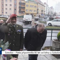 Sokolov: Pieta připomněla 80 let od bitvy u Sokolova (TV Západ)