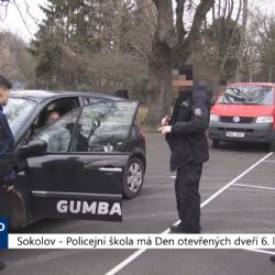 Sokolov: Policejní škola má Den otevřených dveří 6. ledna (TV Západ)