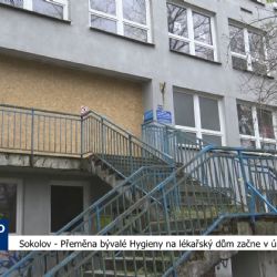 Sokolov: Přeměna bývalé Hygieny na lékařský dům začne v únoru 2025 (TV Západ)