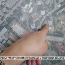 Sokolov: Příprava parkovacích míst pokračuje v centru i na sídlištích (TV Západ)