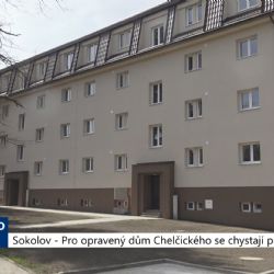 Sokolov: Pro opravený dům V Chelčického se chystají prohlídky (TV Západ)