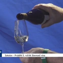 Sokolov: Proběhl 5. ročník Slavností vína (TV Západ)