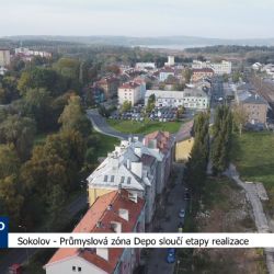Sokolov: Průmyslová zóna Depo sloučí etapy realizace (TV Západ)