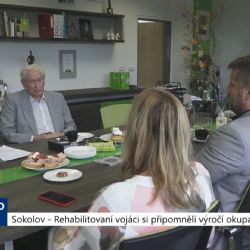 Sokolov: Rehabilitovaní vojáci si připomněli výročí okupace 1968 (TV Západ)