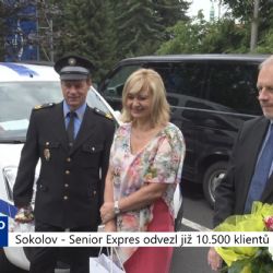 Sokolov: Senior Expres odvezl již 10.500 klientů (TV Západ)